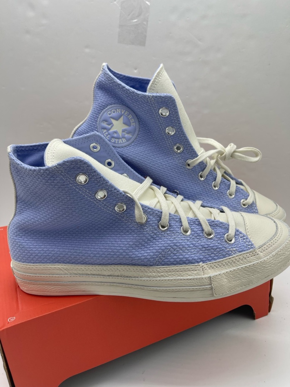 Converse Men’s Chuck 70 Hi Mystic Sky Egret A04621C High Top Sneakers Premium - Picture 6 of 16